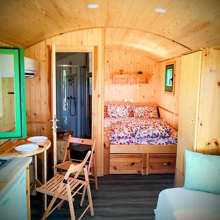 Terra Bulle - Roulotte Climatisee Avec Privatif