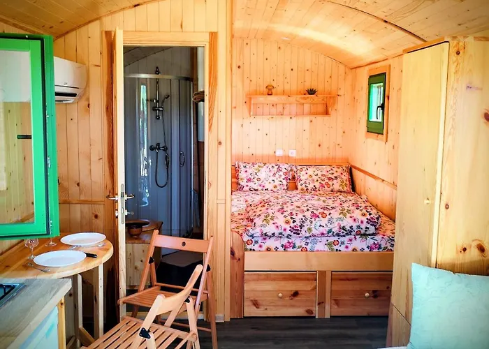 Terra Bulle - Roulotte Climatisee Avec Privatif