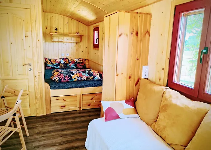 Terra Bulle - Roulotte Climatisee Avec Privatif *