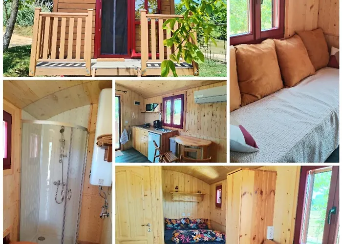 Terra Bulle - Roulotte Climatisee Avec Privatif Kemping Villeneuve-sur-Lot